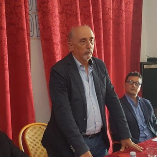Imperia, l'ex vice Ministro Intini a sostegno della lista Massardo: "Un laboratorio politico importante dal valore nazionale" (Foto e video)