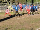 Una fase di gioco dell'ultimo campionato sul terreno disastrato del 'Ciccione' (Foto Flammia) Una fase di gioco dell'ultimo campionato sul terreno disastrato del 'Ciccione' (Foto Flammia)