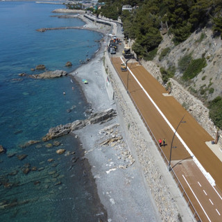 Inaugurazione dell'0IM-compiuta0, tratto di strada che collega Imperia a Diano Marina