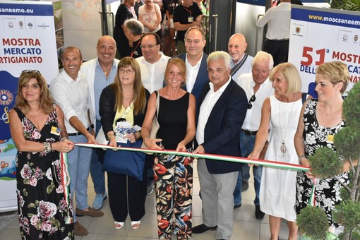 Sanremo: ecco l'artigianato, inaugurata al Palafiori di corso Garibaldi la 51a edizione del Moac (Foto e Video)
