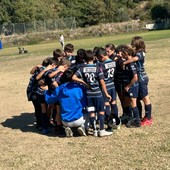 Minirugby tra placcaggi, passaggi, coraggio: la scuola dell’Imperia in trasferta a Savona