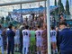 Sembrano lontani i tempi in cui calciatori e Ultras festeggiavano la salvezza (foto Flammia) Sembrano lontani i tempi in cui calciatori e Ultras festeggiavano la salvezza (foto Flammia)