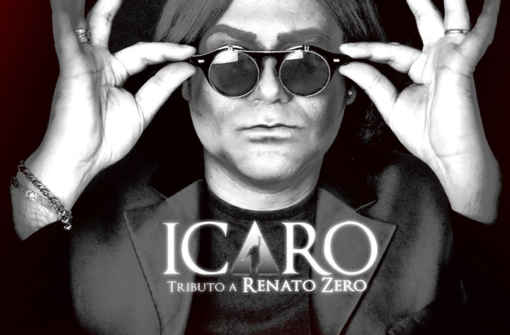 Concerto tributo a Renato Zero del cantante Icaro al Palazzo del Parco di Bordighera