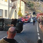 Pornassio, incidente sulla Statale 28: auto si ribalta, ferito un trentenne Pornassio, incidente sulla Statale 28: auto si ribalta, ferito un trentenne