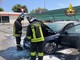 Auto prende fuoco in autostrada a Santo Stefano al Mare: intervengono i vigili del fuoco