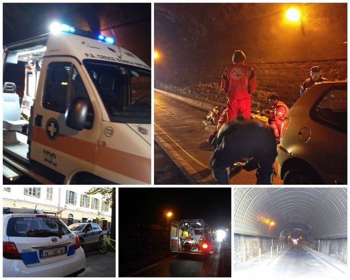 Imperia: scontro auto scooter in galleria Gastaldi, disagi per il traffico a Porto Maurizio (foto) Imperia: scontro auto scooter in galleria Gastaldi, disagi per il traffico a Porto Maurizio (foto)