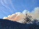 Incendio boschivo tra Colle d'Oggia e San Bernardo di Conio:  in azione Canadair ed elicottero
