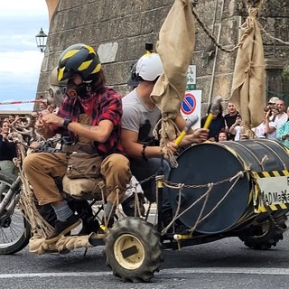 Imperiapolis, gara di carretti originali e privi di motore a Imperia