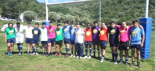 Il sostegno dell’Under 18 della Union Rugby Riviera all’associazione &quot;In Viaggio con Fede&quot; (video)