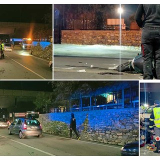 Grave incidente in via Airenti: uomo travolto da una moto mentre va a fare rifornimento