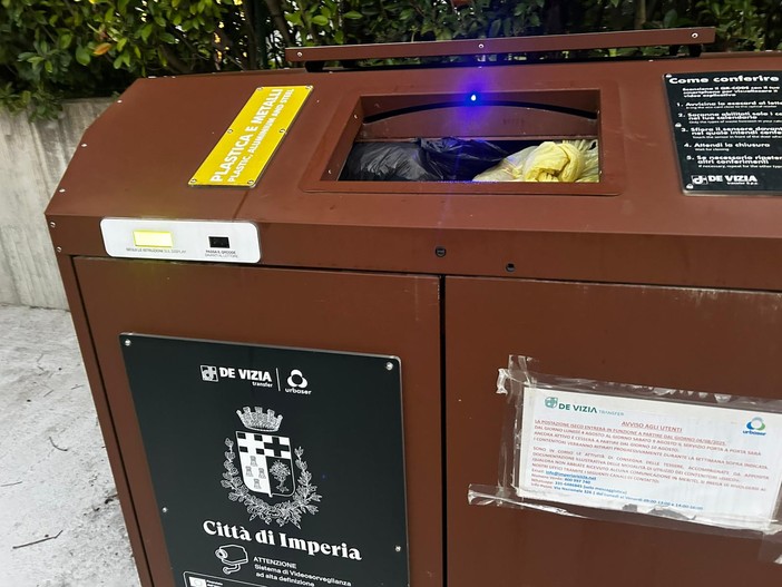 Rifiuti, Imperia Comune virtuoso: raccolta differenziata al 68,91%