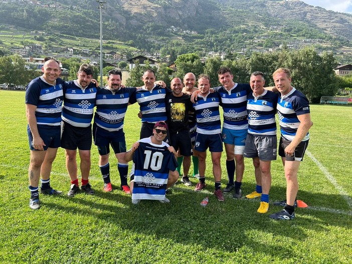 Tra competizione e amicizia, l’Imperia Rugby conquista il secondo posto al torneo over 35 di Sarre