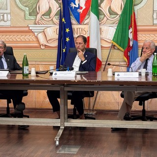 &quot;No al parco eolico e al CPR&quot;: i Comuni del Golfo dianese lo ribadiscono al presidente Bucci in visita a Diano Marina
