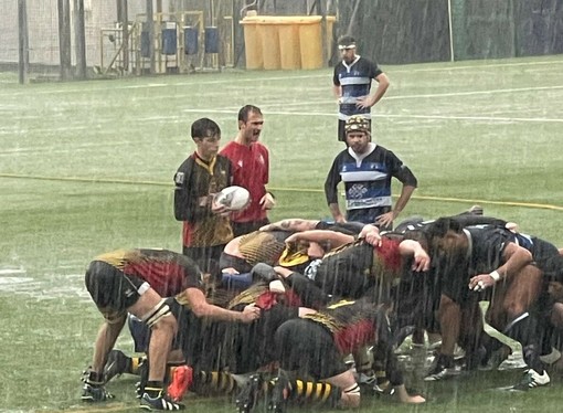 Imperia Rugby, acqua e fango fermano tutto: a La Spezia gara sospesa sul 5–0 Imperia Rugby, acqua e fango fermano tutto: a La Spezia gara sospesa sul 5–0