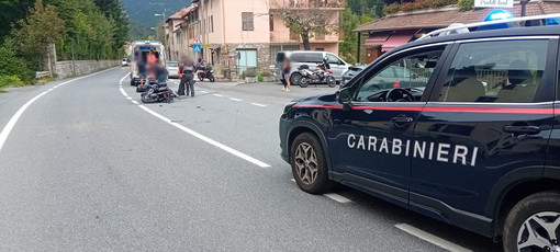 Incidente tra auto e moto a Pornassio, ferito un uomo di 59 anni Incidente tra auto e moto a Pornassio, ferito un uomo di 59 anni