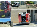 Allarme bombola alle case parcheggio di via Airenti a Porto Maurizio