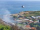 Riva Ligure: incendio di sterpaglie in zona 'Le Grange', intervento dei Vvf e strada provinciale chiusa (Foto e Video)