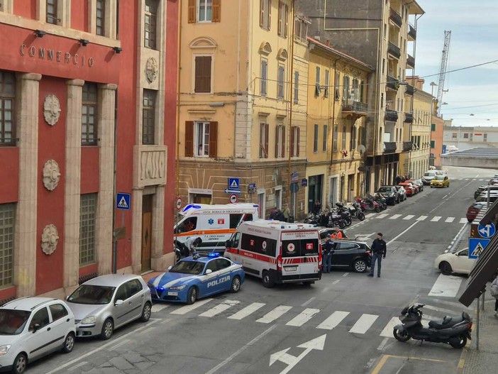 Imperia, incidente all’incrocio tra via Schiva e via de Sonnaz Imperia, incidente all’incrocio tra via Schiva e via de Sonnaz