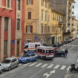 Imperia, incidente all’incrocio tra via Schiva e via de Sonnaz Imperia, incidente all’incrocio tra via Schiva e via de Sonnaz