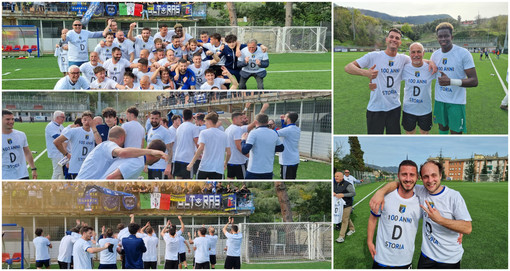 CENTO ANNI DI STORIA: l'Imperia torna in serie D (foto e video)