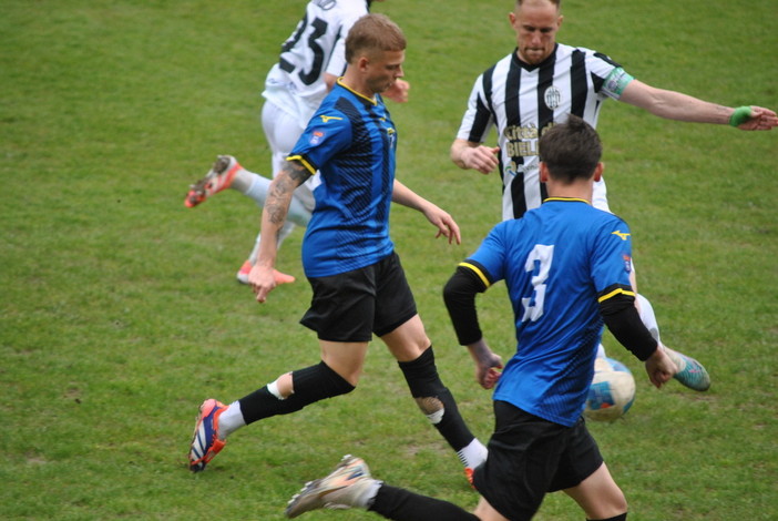 Busato in azione                                                                                                                                            (Foto Fantomas)