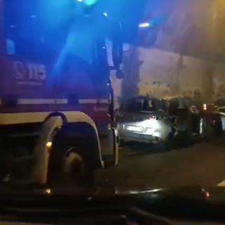 Incidente in galleria sull’A10 tra Imperia Ovest e San Bartolomeo al Mare