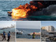 Sanremo: barca in fiamme davanti a porto vecchio, due persone a bordo (foto e video) Sanremo: barca in fiamme davanti a porto vecchio, due persone a bordo (foto e video)