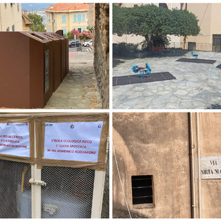 Imperia, Iseco al Parasio marcia indietro del Comune: isole ecologiche spostate in via Porta Nuova (foto) Imperia, Iseco al Parasio marcia indietro del Comune: isole ecologiche spostate in via Porta Nuova (foto)