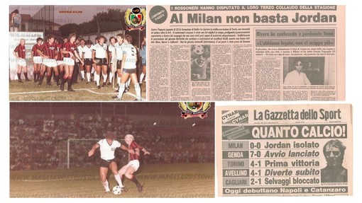 5 AGOSTO 1981. Calcio, l'Imperia blocca il Milan davanti a 6mila spettatori 5 AGOSTO 1981. Calcio, l'Imperia blocca il Milan davanti a 6mila spettatori