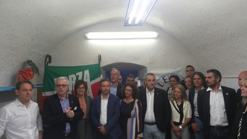 Imperia: inaugurato stamattina il point elettorale di Luca Lanteri a Porto Maurizio, &quot;Bellissima squadra per un programma condiviso&quot;