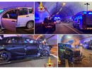 Incidente nella notte sulla Statale 28: tre auto coinvolte in galleria a Chiusavecchia
