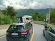 Autoarticolato fuori strada a Pornassio, Statale 28 bloccata