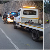 Grave incidente a Imperia, motociclista finisce contro un muro: in codice rosso al Santa Corona Grave incidente a Imperia, motociclista finisce contro un muro: in codice rosso al Santa Corona