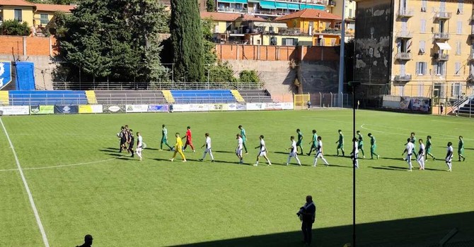 Imperia, un gol per tempo: Fezzanese battuta al “Ciccione”