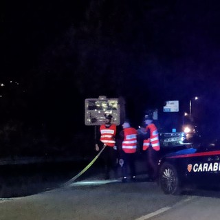 Scontro auto-moto in via Nazionale a Castelvecchio