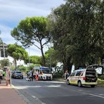 Diano Marina, doppio investimento davanti alla chiesa