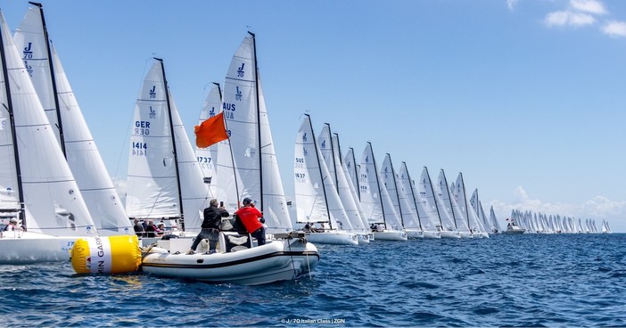J70, spettacolo a Imperia: il campionato italiano open diventa internazionale