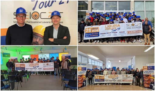 SEICPT Liguria Ponente Tour 2024: impegno e collaborazione per promuovere la cultura della sicurezza sul lavoro (foto)