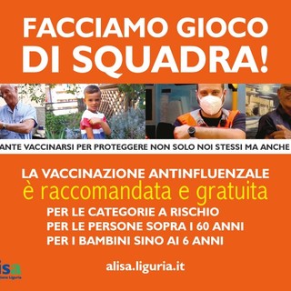 Influenza: al via domani in Liguria la campagna di vaccinazione, si parte con le fasce a rischio