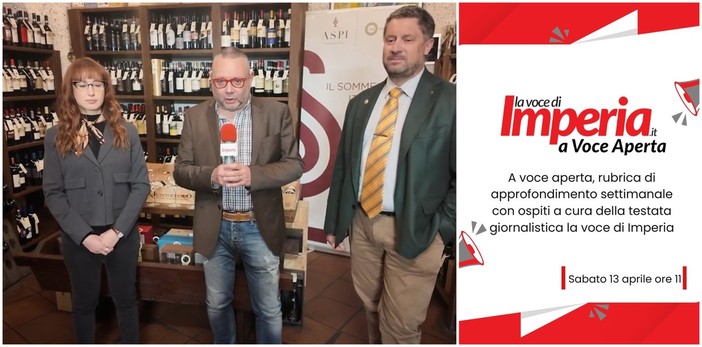 Ottava puntata di &quot;A Voce aperta&quot;: protagonisti il vino con...  Stefano e Sofia