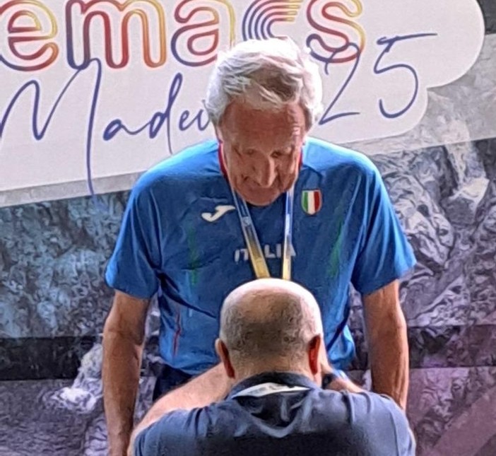 Lorenzo Mazzola, 87 anni d’oro: trionfa agli Europei Master di Madeira nella 5 km di marcia