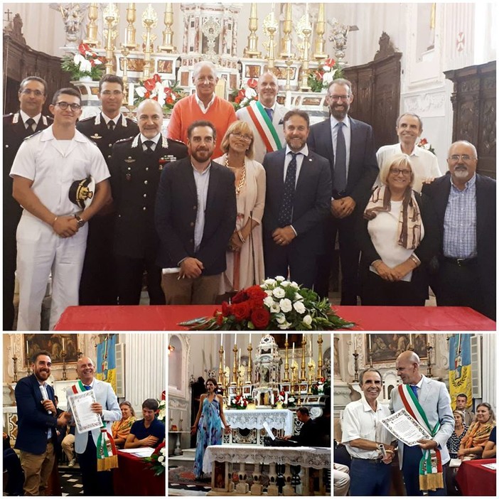 60 anni dalla ricostituzione del comune di Lucinasco: cittadinanza onoraria per Simone Gandolfo e Gianni De Moro 60 anni dalla ricostituzione del comune di Lucinasco: cittadinanza onoraria per Simone Gandolfo e Gianni De Moro