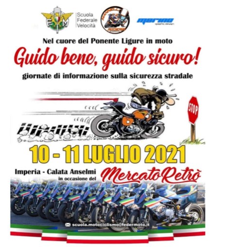 Imperia, sabato e domenica in Calata Anselmi la Scuola federale di motociclismo per "Guido bene, guido sicuro" Imperia, sabato e domenica in Calata Anselmi la Scuola federale di motociclismo per "Guido bene, guido sicuro"
