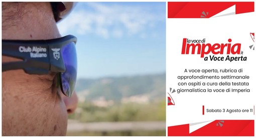 Ventiquattresima puntata di "A Voce aperta": ospite l'alpinista e atleta Stefano Sciandra