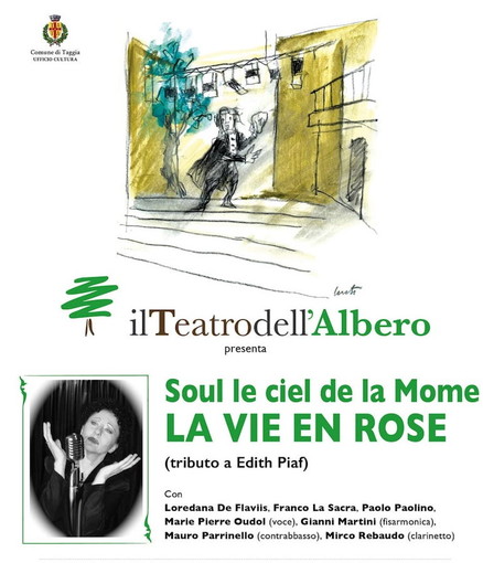 ‘La Vie en Rose’: concerto musicale in omaggio a Edith Piaf in piazza Marinella a Taggia