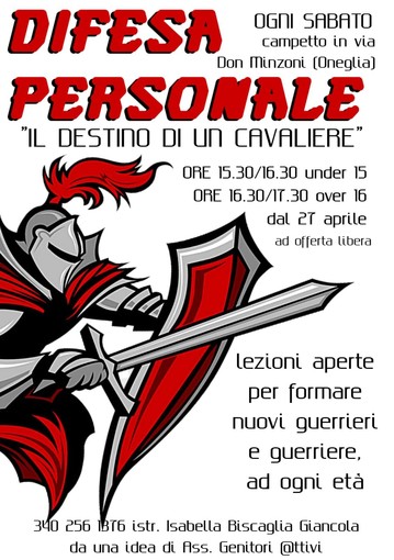 Imperia: continuano le lezioni di autodifesa personale al campetto di via don Minzoni