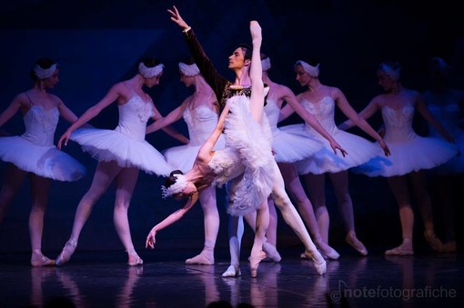 La compagnia di Balletto dell'Opera Nazionale di Kiev al Palais de l'Europe di Mentone