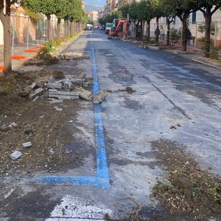 Diano Marina, iniziati i lavori di restyling di corso Roma, Za Garibaldi: "Cantiere strategico per la città" Diano Marina, iniziati i lavori di restyling di corso Roma, Za Garibaldi: "Cantiere strategico per la città"