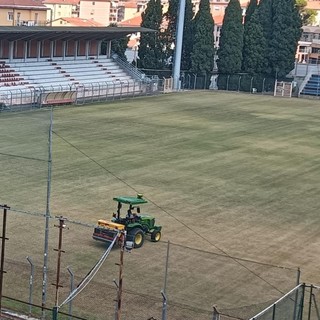 Lavori in corso al 'Ciccione'