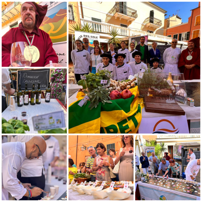 Food&Art: lo chef Roberto Revel e i giovani chef incantano i visitatori di San Matteo con il quadro da mangiare Food&Art: lo chef Roberto Revel e i giovani chef incantano i visitatori di San Matteo con il quadro da mangiare